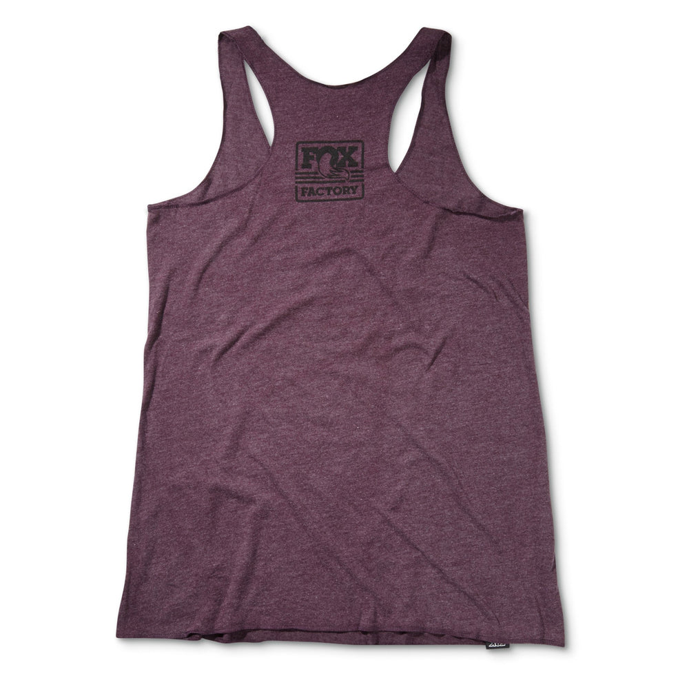 Fox Women's Factory Tank - Purple, Back