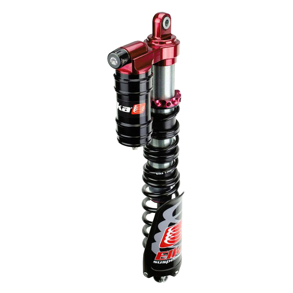 Elka Legacy Series Shock Absorbers For Sports & Racing ATV, Front Angle View With Shock Guard