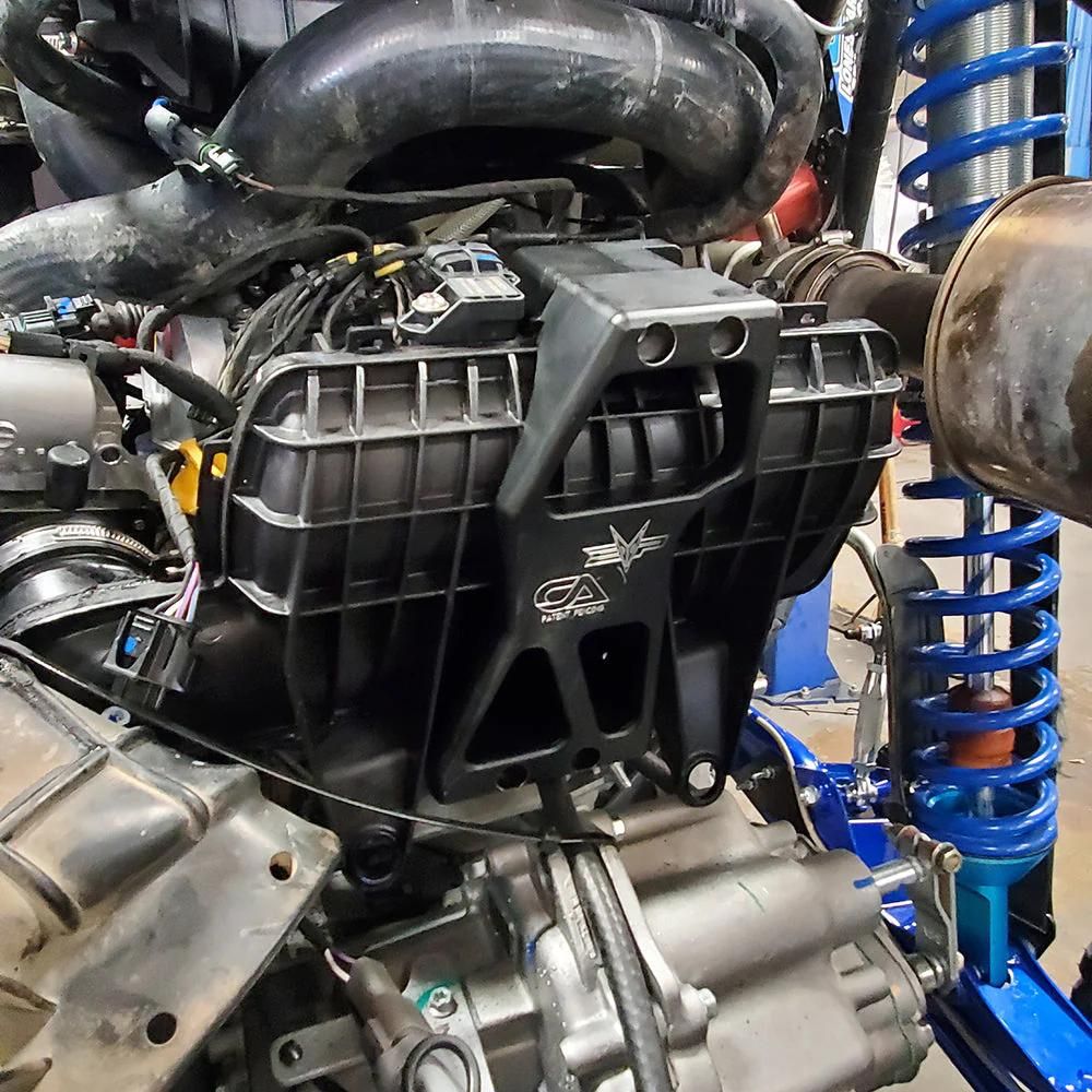 EVP Plenum Reinforcement Brace - Can-Am Maverick X3, Installed On Vehicle One