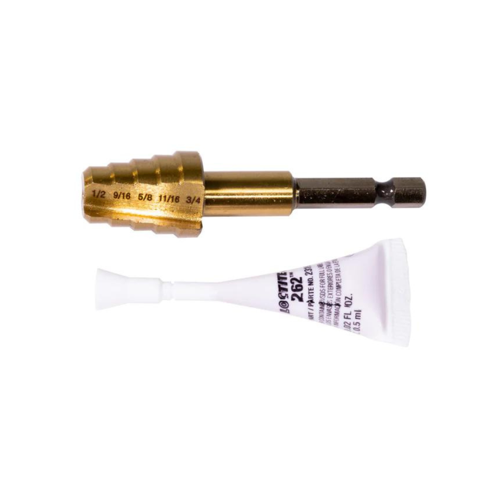 Shock Therapy Toe Link Support 5/8" Kit - Can-Am Maverick X3, Included Drill Bit