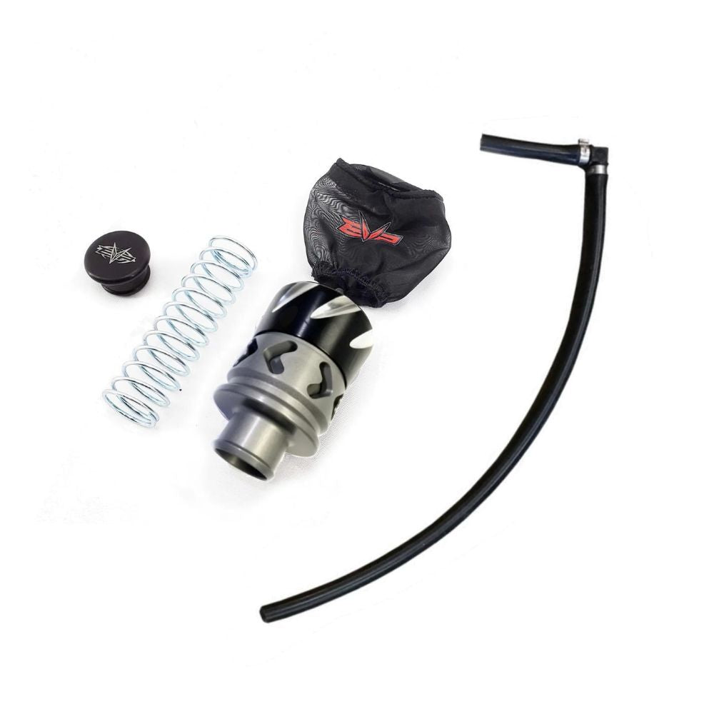 EVP Billet Blow Off Valve - Polaris RZR Turbo/S/Pro XP, Kit With Included Parts