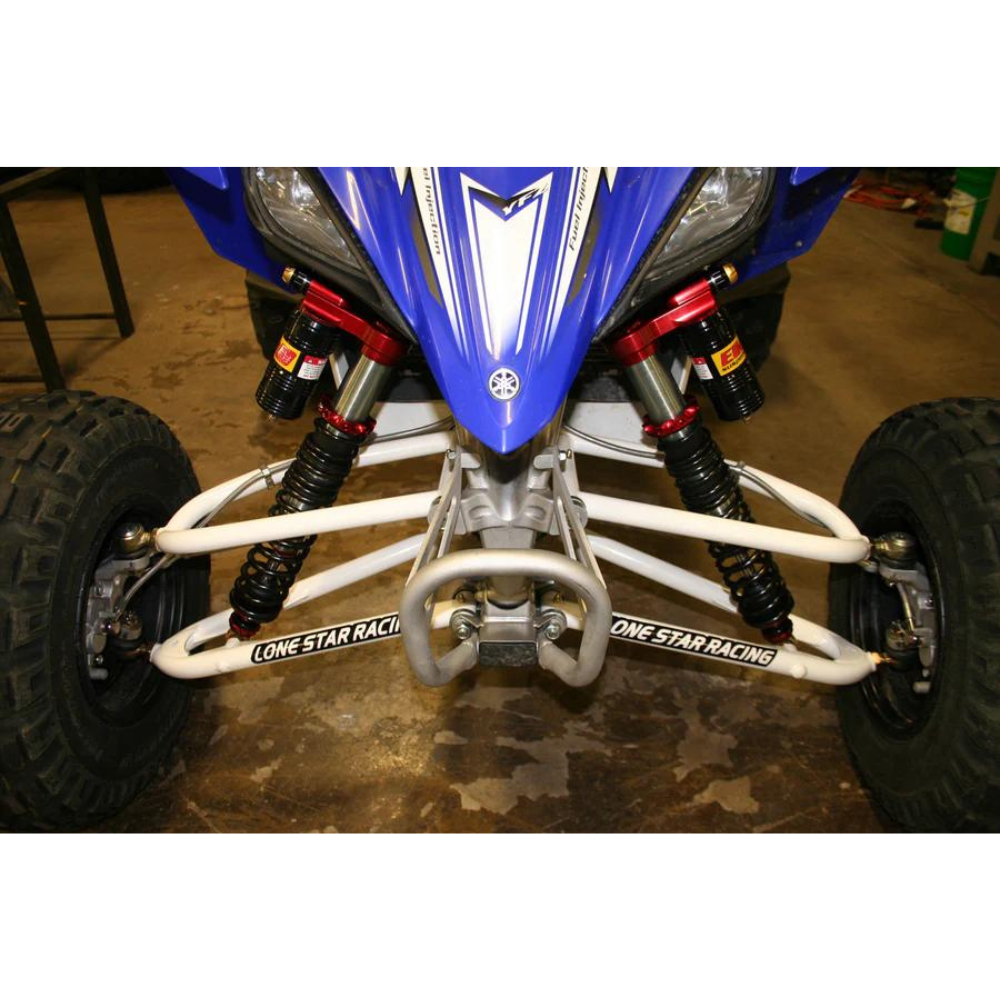 LSR Sport Style A-Arm Kit Black +3/8" - Yamaha YFZ450R, Installed On ATV