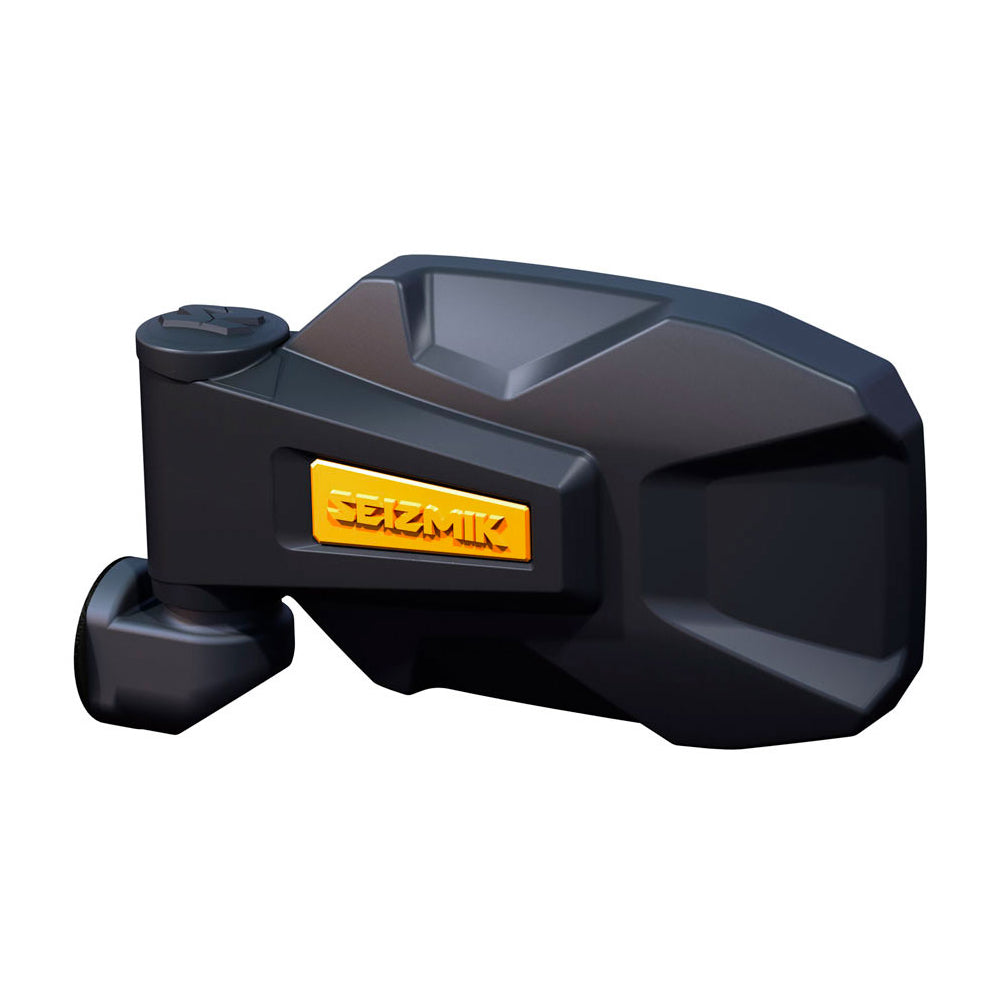 Seizmik Strike Mirror Colour Insert - Yellow, Installed On Mirror