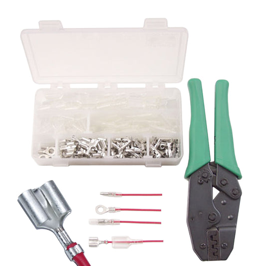 Trail Tech Crimp Tool with Assorted Connectors