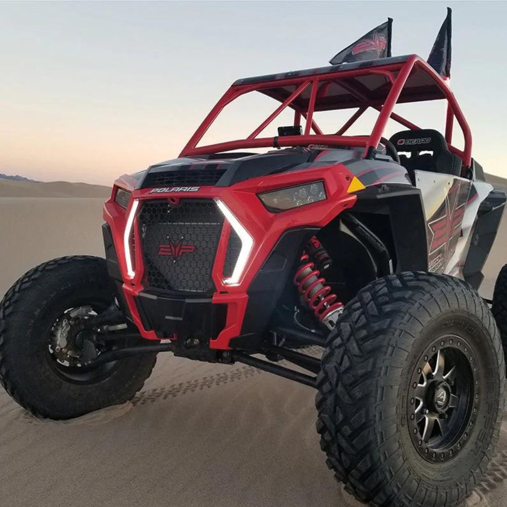 EVP Grill Red - Polaris RZR XP Turbo S & 2019+ XP Turbo ā Hardiman HPI