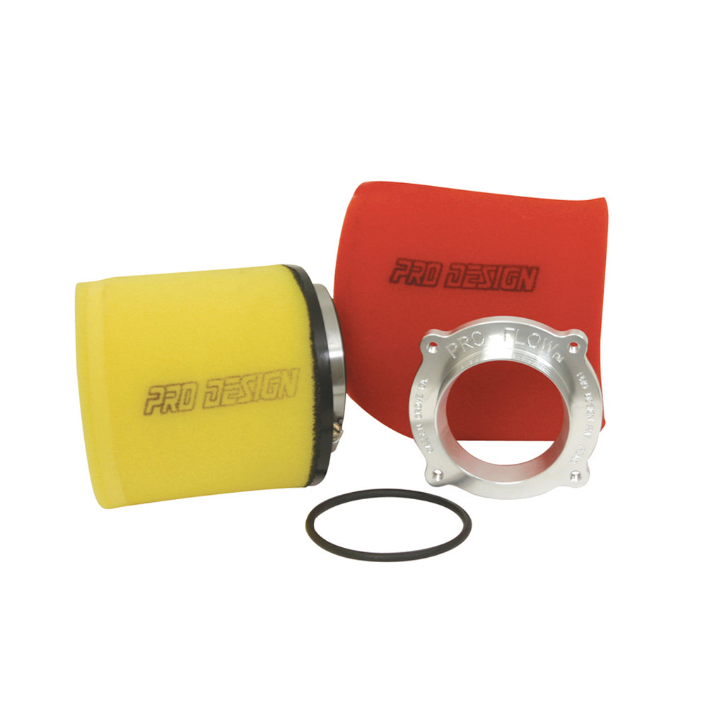Pro Flow Radiator Expansion Pro Design Pro-Flow Kit with Foam Filter - Yamaha Raptor 350 – Hardiman HPI